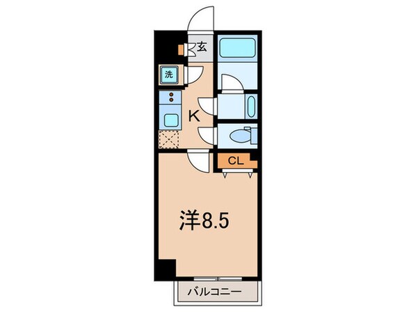 ドゥーエ西小山の物件間取画像